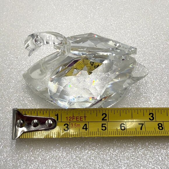 Swarovski Crystal Swan Figurine 3” x 2” - Picture 10 of 10